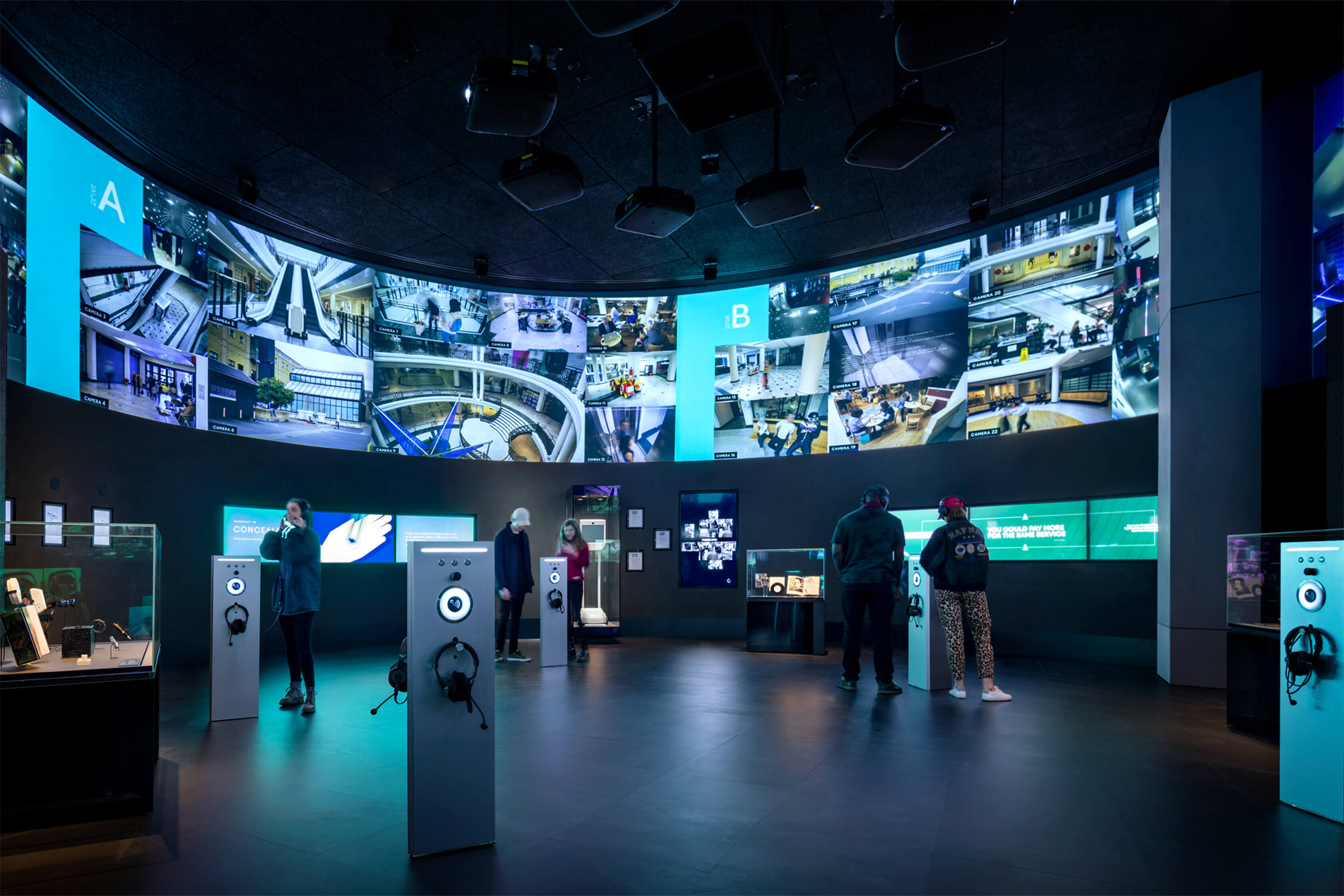 Surveillance zone exhibit photo 1